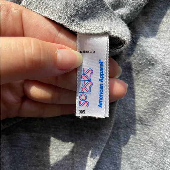 American Apparel jersey t-shirt romper - Picture 5 of 5